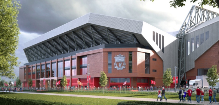 El Liverpool recibe el visto bueno para ampliar Anfield hasta 61.000 espectadores